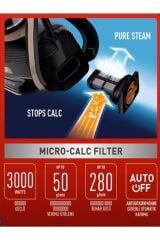 Tefal FV8064 EO Pureglıss 3000 Watt Buharlı Ütü