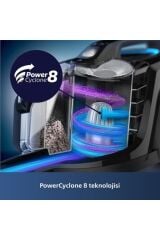 PHILIPS XB7150/07 7000 SERİSİ POWER CYCLONE 8  SÜPÜRGE