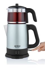Arnica IH33203 1800w Demli Stil Camlı Çay Makinesi Mint